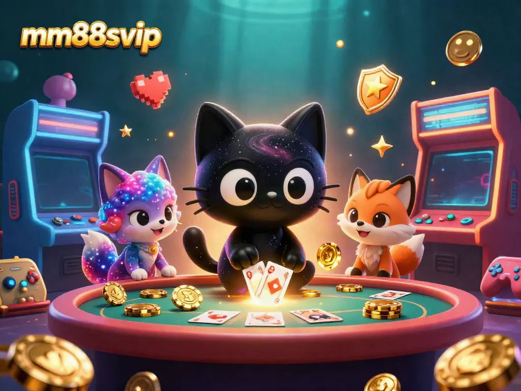 Experience the allure of mm88svip with a cosmic casino adventure featuring vibrant 3D elements.