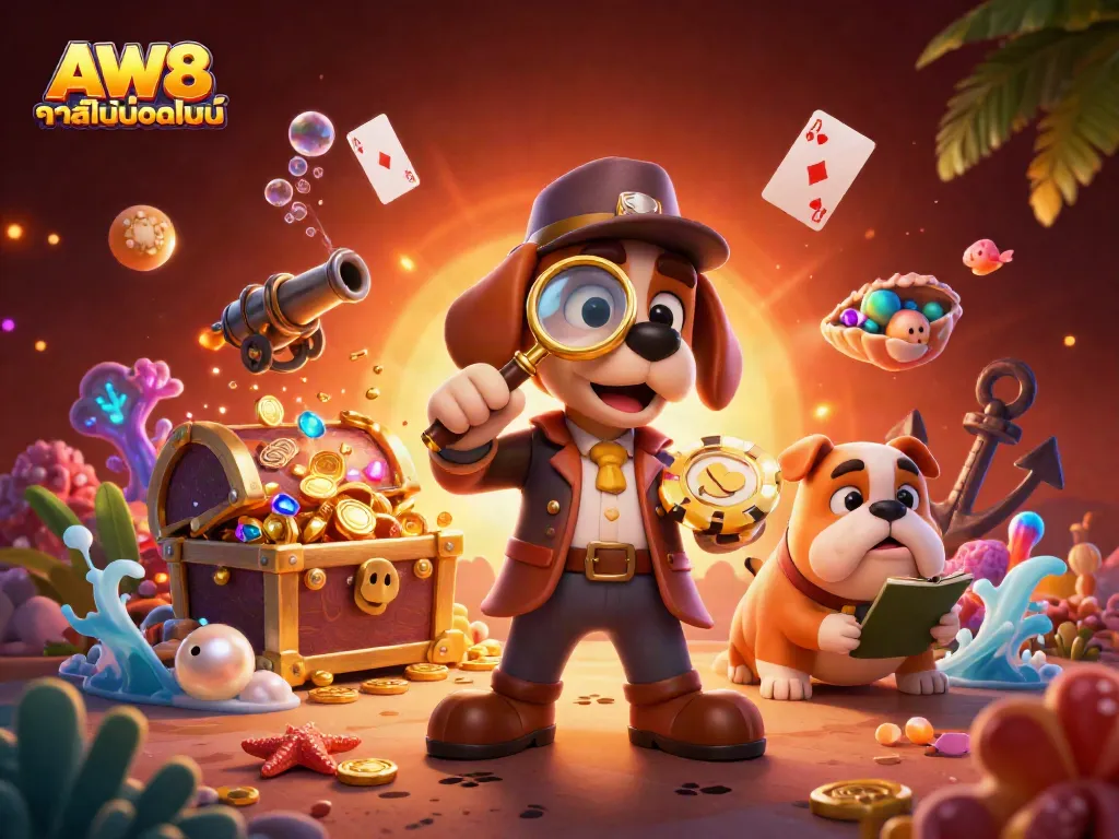 สนุกไปกับ แนะนำ AW8 คาสิโนออนไลน์ ในภาพ 3D ที่มีตัวละครการ์ตูน