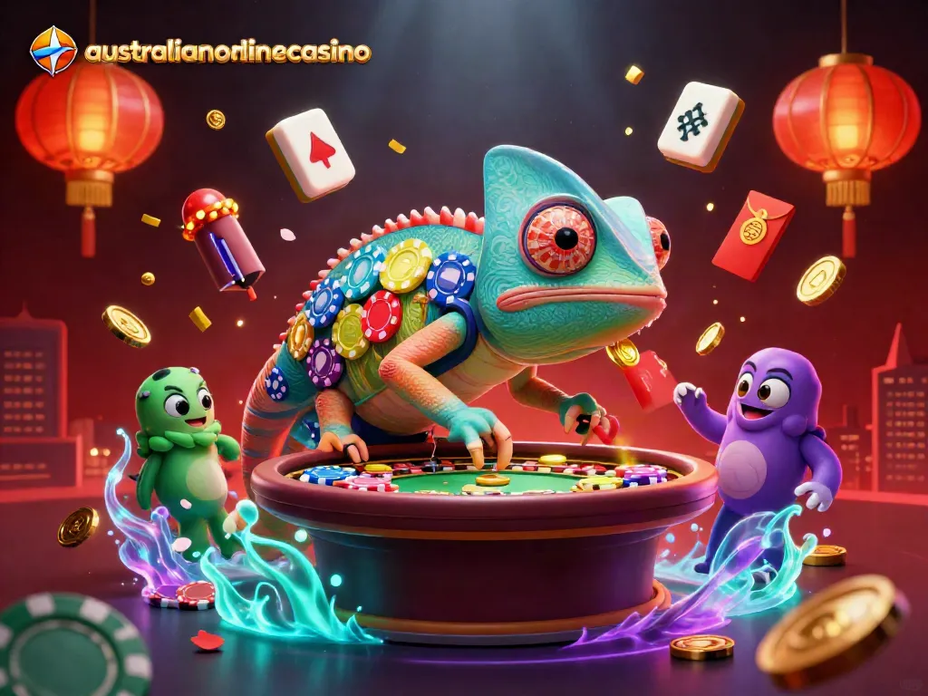 Experience winning at australianonlinecasino with vibrant chameleon leading the gaming scene.