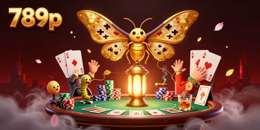 Experience the thrilling world of 789p with a cinematic 3D illustration featuring vibrant casino elements.